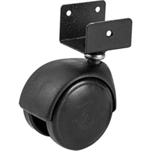 HTS 431 SİYAH PLASTİK U TABLALI TEKER (DAR)